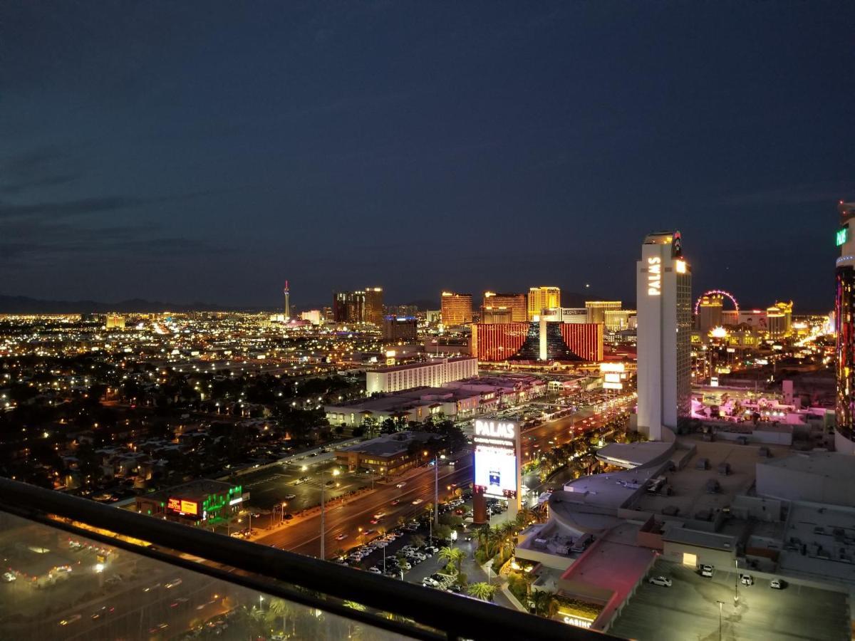 ラスベガス Palms Place - 27Th Floor Strip View Studioアパートホテル エクステリア 写真
